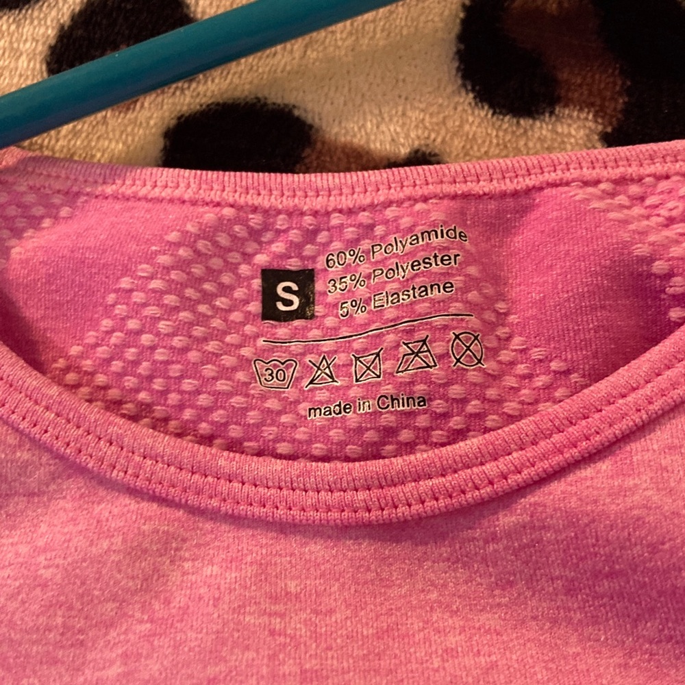 Pink and Purple Ombre Two-Piece Set - Picture 2 of 6